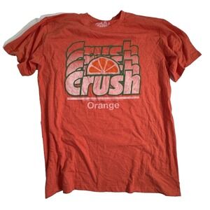 Orange‎ Crush T-Shirt Large Short Sleeve Denver Broncos Fan Nostalgia